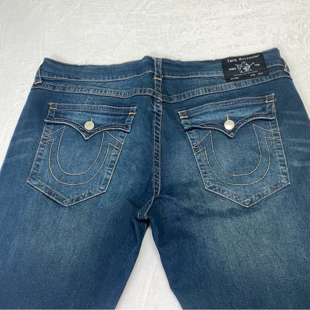 True Religion Ricky Relaxed Straight Cut Jeans Sz 42